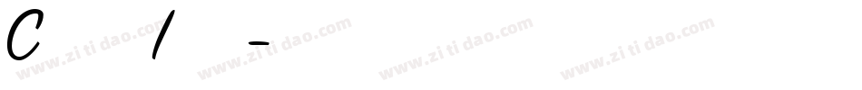 Chorizo Italic字体转换